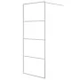 Silbertransparente Duschwand aus ESG-Glas 80x195 cm von , Duschwände und Duschwände - Ref: Foro24-152135, Preis: 134,13 €, Ra...