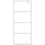 Silbertransparente Duschwand aus ESG-Glas 80x195 cm von , Duschwände und Duschwände - Ref: Foro24-152135, Preis: 134,13 €, Ra...