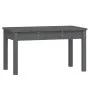 Banco de jardín madera maciza pino gris 80x44x45 cm de , Bancos de jardín - Ref: Foro24-823999, Precio: 59,04 €, Descuento: %