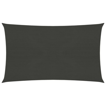 Toldo de vela gris antracita HDPE 160 g/m² 5x8 m de , Sombrillas - Ref: Foro24-311083, Precio: 77,31 €, Descuento: %