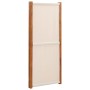 Biombo divisor de 3 paneles blanco crema 210x180 cm de , Divisores de ambientes - Ref: Foro24-319183, Precio: 111,08 €, Descu...