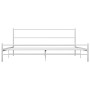 Estructura de cama de metal blanca 180x200 cm de , Camas y somieres - Ref: Foro24-284697, Precio: 117,49 €, Descuento: %