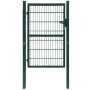 Cancela de valla 2D individual verde 106x170 cm de vidaXL, Puertas de jardín - Ref: Foro24-141749, Precio: 196,58 €, Descuent...