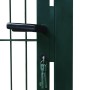 Cancela de valla 2D individual verde 106x170 cm de vidaXL, Puertas de jardín - Ref: Foro24-141749, Precio: 196,58 €, Descuent...