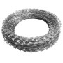 Alambre para concertina BTO-22 con clips acero galvanizado 150m de vidaXL, Cadenas, alambre y cuerda - Ref: Foro24-141813, Pr...