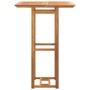 Mesa alta de terraza madera maciza de acacia 75x75x110 cm de , Mesas de jardín - Ref: Foro24-319187, Precio: 126,88 €, Descue...