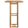 Mesa alta de terraza madera maciza de acacia 75x75x110 cm de , Mesas de jardín - Ref: Foro24-319187, Precio: 125,04 €, Descue...