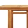 Mesa alta de terraza madera maciza de acacia 75x75x110 cm de , Mesas de jardín - Ref: Foro24-319187, Precio: 125,04 €, Descue...