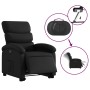 Sillón reclinable y elevable eléctrico cuero sintético negro en Sillones | Comprar online en Foru.es