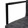 Sillas de comedor voladizas 2 unidades cuero sintético negro de vidaXL, Sillas de comedor - Ref: Foro24-242285, Precio: 204,7...