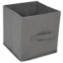 Armario almacenaje de acero con 4 cestas tela gris 63x30x71 cm de , Taquillas y armarios de almacenamiento - Ref: Foro24-3372...