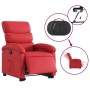Sillón elevable eléctrico cuero artificial rojo en Sillones | Comprar online en Foru.es
