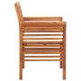 Sillas de comedor de jardín 4 uds con cojines madera de acacia de , Sillas de jardín - Ref: Foro24-3120450, Precio: 433,62 €,...