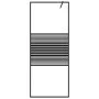 Duschwand aus schwarzem, transparentem ESG-Glas, 80 x 195 cm von , Duschwände und Duschwände - Ref: Foro24-152145, Preis: 160...