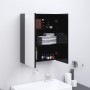 Armario de espejo de baño MDF gris antracita 60x15x75 cm de , Tocadores de baño - Ref: Foro24-331529, Precio: 142,14 €, Descu...