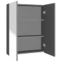 Armario de espejo de baño MDF gris antracita 60x15x75 cm de , Tocadores de baño - Ref: Foro24-331529, Precio: 140,11 €, Descu...