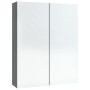 Armario de espejo de baño MDF gris antracita 60x15x75 cm de , Tocadores de baño - Ref: Foro24-331529, Precio: 142,14 €, Descu...