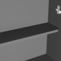 Armario de espejo de baño MDF gris antracita 60x15x75 cm de , Tocadores de baño - Ref: Foro24-331529, Precio: 142,14 €, Descu...
