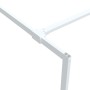 Mampara de ducha vidrio ESG transparente blanco 115x195 cm de , Paredes y mamparas de ducha - Ref: Foro24-152153, Precio: 167...