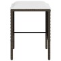 Set de sofás forma de L 5 pzas cojines ratán sintético marrón de , Conjuntos de jardín - Ref: Foro24-318577, Precio: 339,32 €...