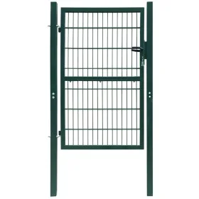 Green individual 2D fence gate 106x230 cm by vidaXL, garden gates - Ref: Foro24-141752, Price: 208,86 €, Discount: %