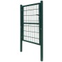 Cancela de valla 2D individual verde 106x230 cm de vidaXL, Puertas de jardín - Ref: Foro24-141752, Precio: 213,53 €, Descuent...