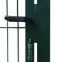 Cancela de valla 2D individual verde 106x230 cm de vidaXL, Puertas de jardín - Ref: Foro24-141752, Precio: 213,53 €, Descuent...