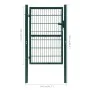 Green individual 2D fence gate 106x230 cm by vidaXL, garden gates - Ref: Foro24-141752, Price: 208,86 €, Discount: %