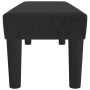 Banco de terciopelo negro 100x30x30 cm de , Bancos - Ref: Foro24-346668, Precio: 50,58 €, Descuento: %