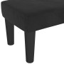 Banco de terciopelo negro 100x30x30 cm de , Bancos - Ref: Foro24-346668, Precio: 50,58 €, Descuento: %