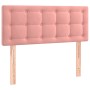 Cabecero de terciopelo rosa 80x5x78/88 cm de , Cabeceros y pies de cama - Ref: Foro24-346415, Precio: 38,43 €, Descuento: %