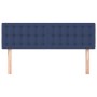 Cabeceros 2 unidades tela azul 72x5x78/88 cm de , Cabeceros y pies de cama - Ref: Foro24-346462, Precio: 55,97 €, Descuento: %