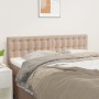 Cabeceros 2 unidades cuero sintético capuchino 72x5x78/88 cm de , Cabeceros y pies de cama - Ref: Foro24-346469, Precio: 68,6...
