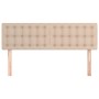 Cabeceros 2 unidades cuero sintético capuchino 72x5x78/88 cm de , Cabeceros y pies de cama - Ref: Foro24-346469, Precio: 68,6...