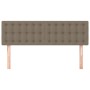 Cabeceros 2 unidades tela gris taupe 72x5x78/88 cm de , Cabeceros y pies de cama - Ref: Foro24-346460, Precio: 58,65 €, Descu...