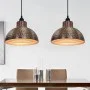 Semi-spherical ceiling lamps, 2 units, copper color. by vidaXL, Lamps - Ref: Foro24-242556, Price: 65,65 €, Discount: %