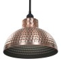 Lámparas de techo semiesféricas 2 unidades color cobre de vidaXL, Lámparas - Ref: Foro24-242556, Precio: 66,76 €, Descuento: %