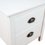 Mesita de noche Hill madera maciza de pino blanco 46x35x49,5 cm de vidaXL, Mesitas de noche - Ref: Foro24-288904, Precio: 51,...