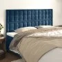 Kopfteile 4 Einheiten aus dunkelblauem Samt 80x5x78/88 cm von , Kopf- und Fußteile - Ref: Foro24-3116824, Preis: 125,26 €, Ra...