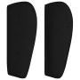 Black fabric headboard 147x23x78/88 cm by , Headboards and footboards - Ref: Foro24-3117578, Price: 74,66 €, Discount: %