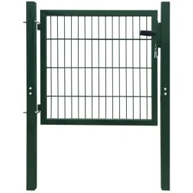 Green individual 2D fence gate 106x130 cm by vidaXL, garden gates - Ref: Foro24-141747, Price: 157,76 €, Discount: %