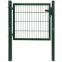 Green individual 2D fence gate 106x130 cm by vidaXL, garden gates - Ref: Foro24-141747, Price: 157,76 €, Discount: %