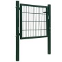 Cancela de valla 2D individual verde 106x130 cm de vidaXL, Puertas de jardín - Ref: Foro24-141747, Precio: 161,05 €, Descuent...