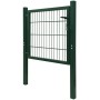 Cancela de valla 2D individual verde 106x130 cm de vidaXL, Puertas de jardín - Ref: Foro24-141747, Precio: 161,05 €, Descuent...