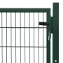 Green individual 2D fence gate 106x130 cm by vidaXL, garden gates - Ref: Foro24-141747, Price: 157,76 €, Discount: %