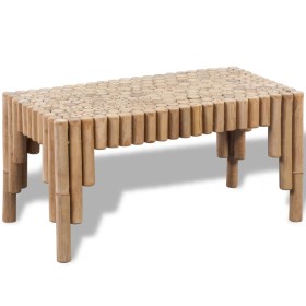 Mesa de centro de bambú de vidaXL, Mesas de centro - Ref: Foro24-242489, Precio: 109,57 €, Descuento: %