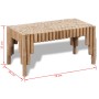 Mesa de centro de bambú de vidaXL, Mesas de centro - Ref: Foro24-242489, Precio: 109,57 €, Descuento: %