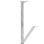 4 Patas de mesa ajustables en alturas 870 mm color cromo de vidaXL, Patas para mesas - Ref: Foro24-242134, Precio: 58,20 €, D...