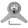 4 Patas de mesa ajustables en alturas 870 mm color cromo de vidaXL, Patas para mesas - Ref: Foro24-242134, Precio: 61,60 €, D...
