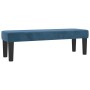 Cama box spring con colchón terciopelo azul oscuro 160x200 cm de , Camas y somieres - Ref: Foro24-3138035, Precio: 607,46 €, ...